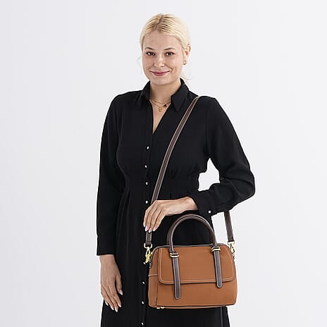 Crossbody Bag (Size - One Size) - Brown