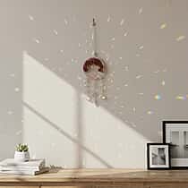 LIVMORE Jasper Tree of Life Wall Hanging Ornament (38 cm) - Red