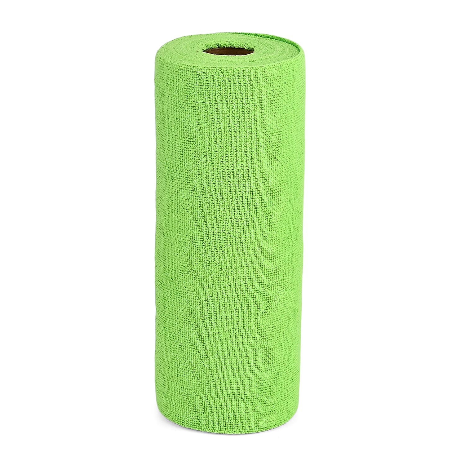 LIVMORE Reusable Tear Away Microfiber Towel Roll (30 x 30cm) - Green