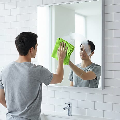 LIVMORE Reusable Tear Away Microfiber Towel Roll (30 x 30cm) - Green