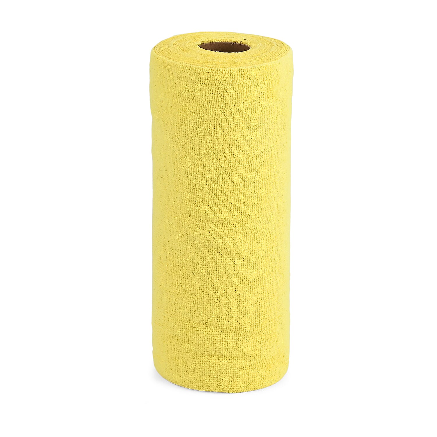 LIVMORE Reusable Tear Away Microfiber Towel Roll (30 x 30cm) - Yellow