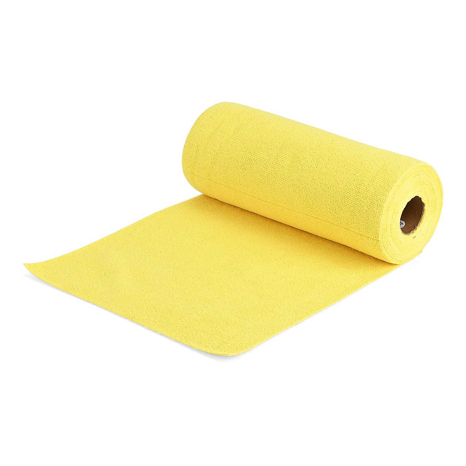 LIVMORE Reusable Tear Away Microfiber Towel Roll (30 x 30cm) - Yellow