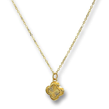Maestro Collection - 9K Yellow Gold Necklace (Size - 20)
