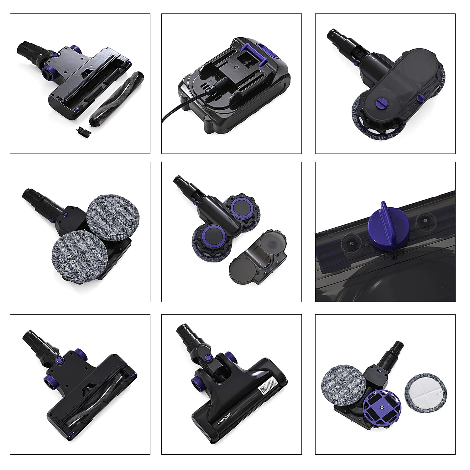 LIVMORE Vacuum (Size 110x17 cm) - Purple & Purple