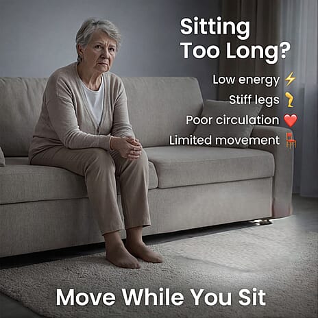 Bliss - Beyond Motorised Electric Stepping Machine for Physical Therapy - Low-Impact Fitness - White