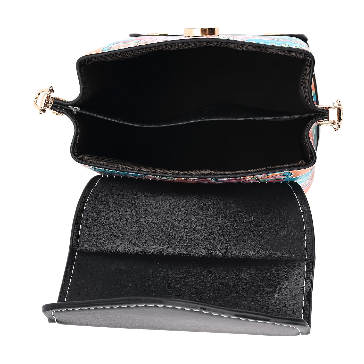 Crossbody Bag (Size - One Size) - Teal & Teal