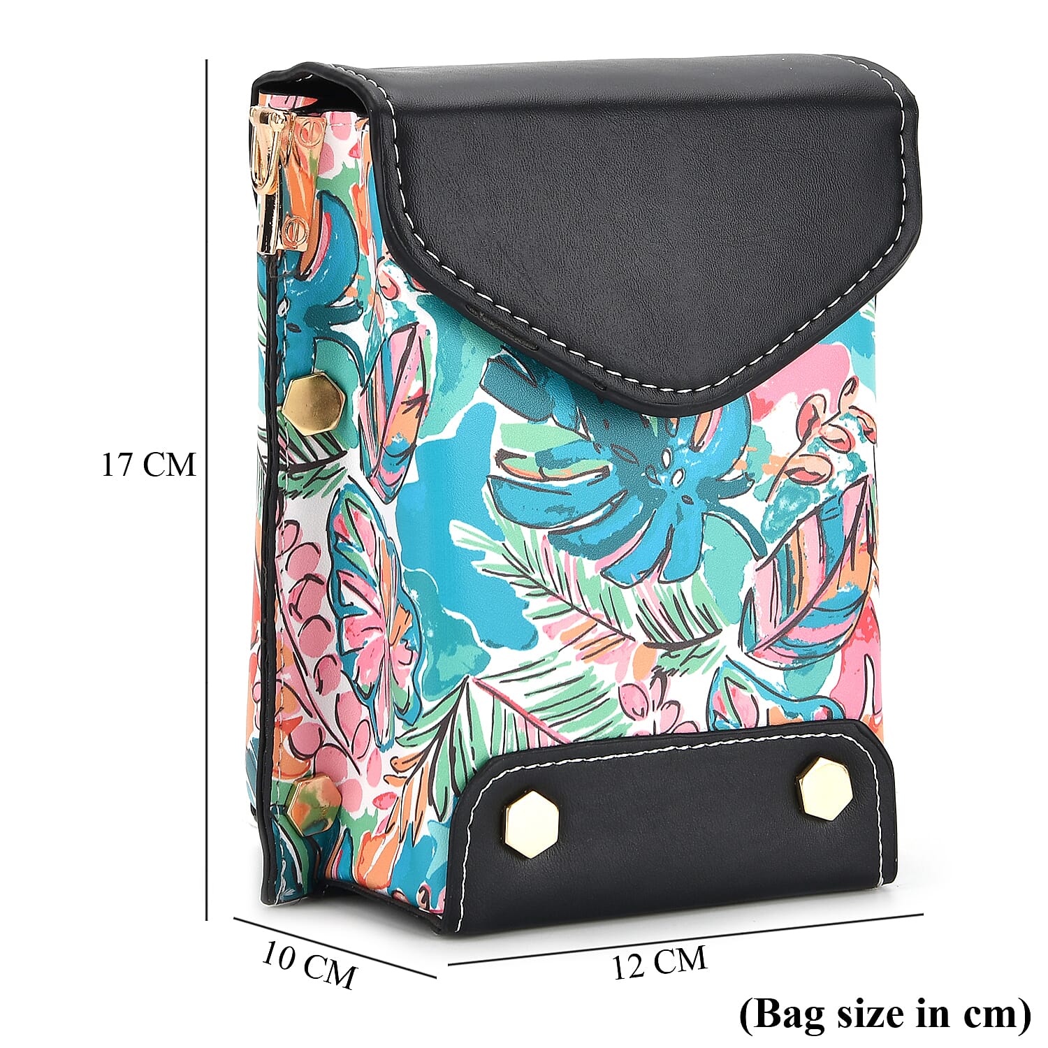 Crossbody Bag (Size - One Size) - Teal & Teal