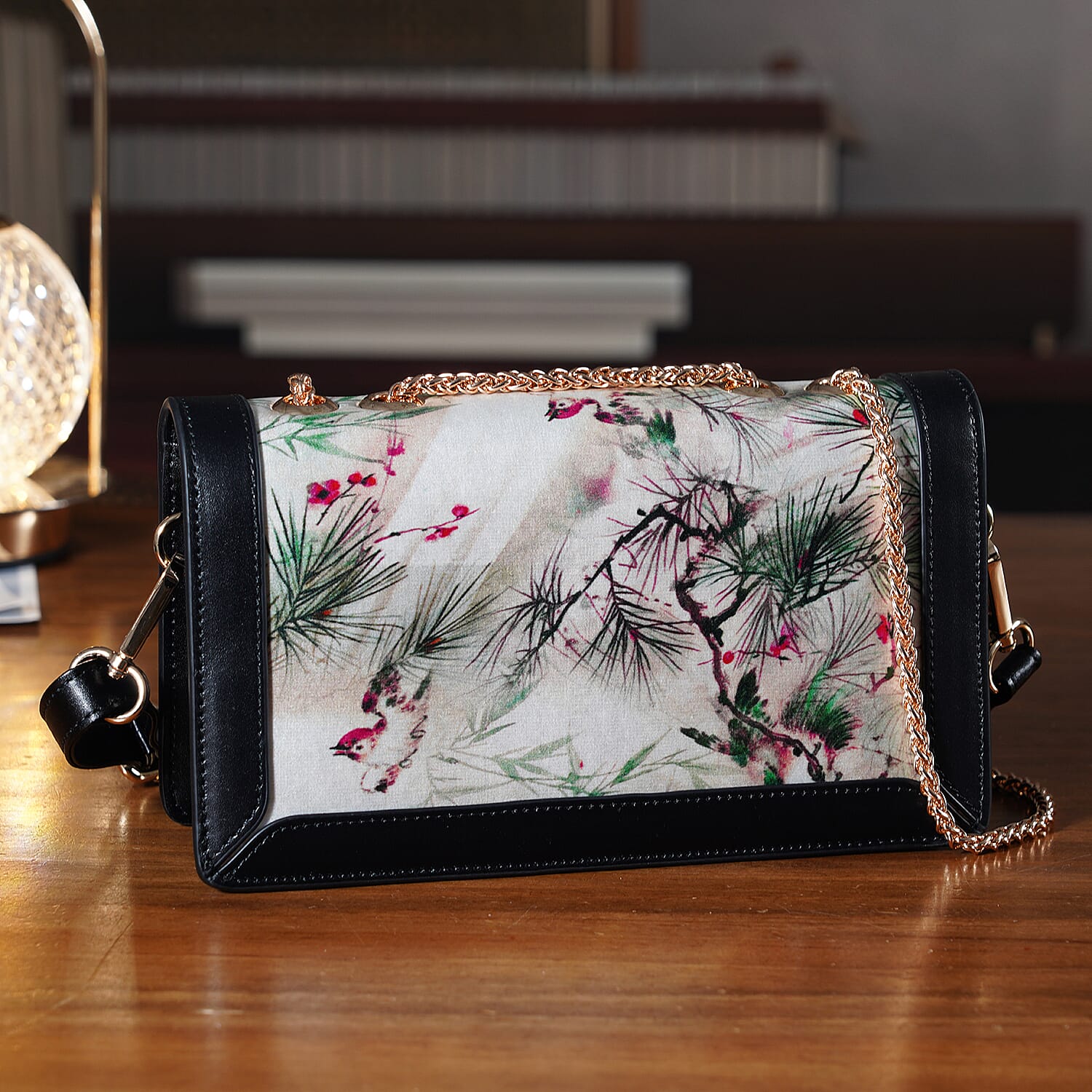 Crossbody Bag (Size - One Size) - White Purple & Multicolor