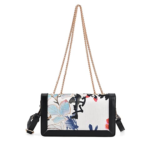 Crossbody Bag (Size - One Size) - White Multi & Multicolor