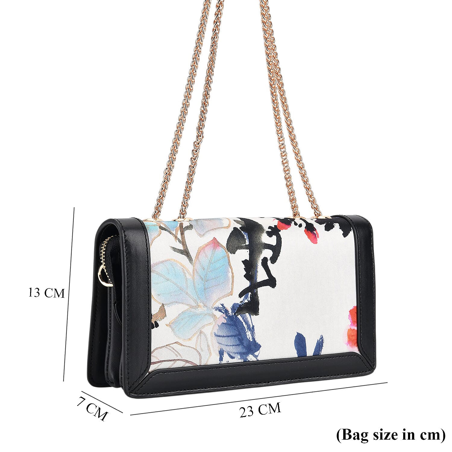 Crossbody Bag (Size - One Size) - White Multi & Multicolor