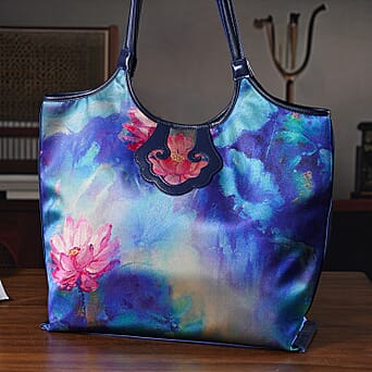 https://tjcuk.sirv.com/Products/82/2/8224884/Leather-Patterned-Tote-Bag-Size-34x35x11-cm-Blue-Pink-Multicolor_8224884_1.jpg?w=342&h=342