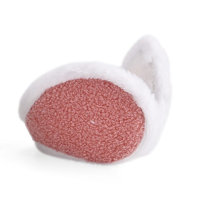 Set of 3 Ear-Pads (40 x 13 cm) - Pink, Grey & Beige