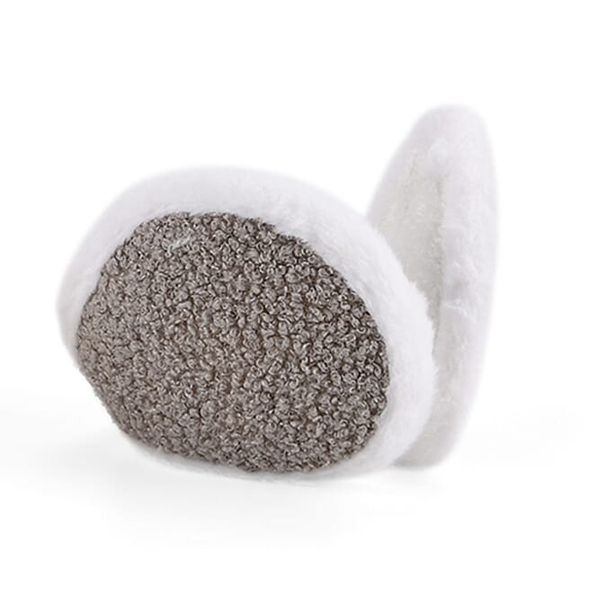 Set of 3 Ear-Pads (40 x 13 cm) - Pink, Grey & Beige