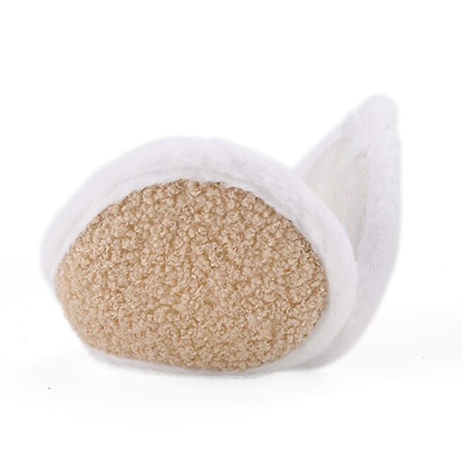 Set of 3 Ear-Pads (40 x 13 cm) - Pink, Grey & Beige