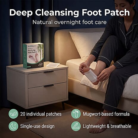 Deep Cleansing Foot Patch (20 pcs) - White