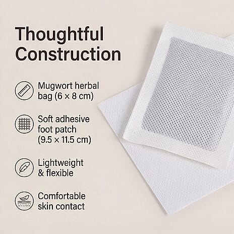 Deep Cleansing Foot Patch (20 pcs) - White