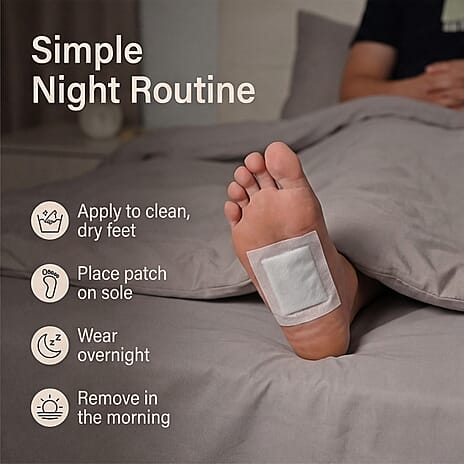 Deep Cleansing Foot Patch (20 pcs) - White