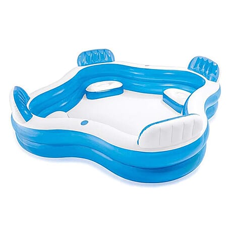 Family Lounge Paddling Pool - Creative Kids Sports - Blue