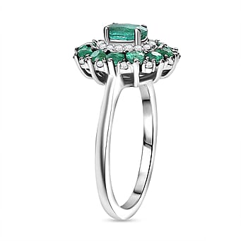 https://tjcuk.sirv.com/Products/82/2/8225451/Zambian-Emerald-White-Zircon-Main-Stone-With-Side-Stone-Ring-in-Rhodiu_8225451_3.jpg?w=342&h=342