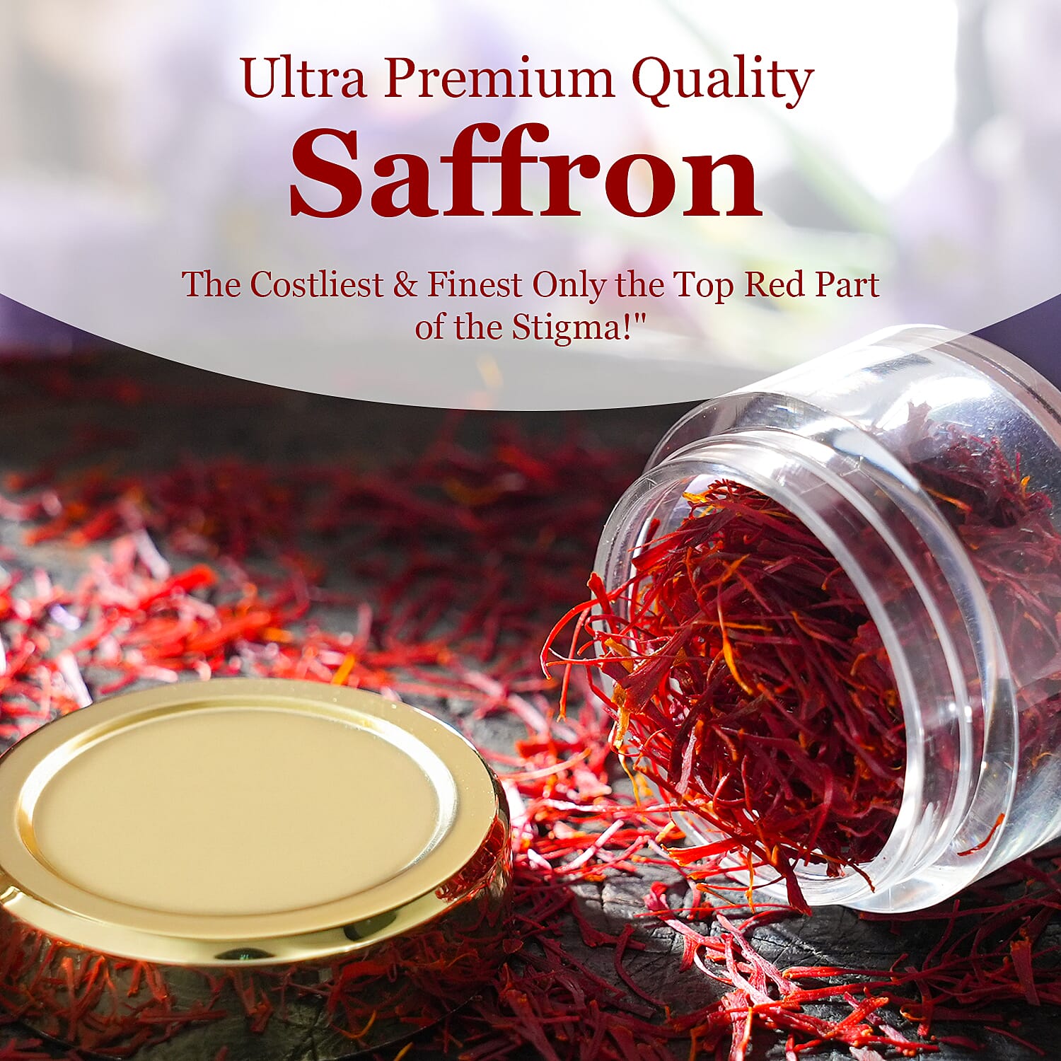 LIVMORE 100% Pure Authentic Kashmiri Saffron - 2 Grams