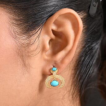 https://tjcuk.sirv.com/Products/82/2/8225468/D-joy-Sleeping-Beauty-Turquoise-Dangling-Earring-with-Push-Back-in-Yel_8225468_2.jpg?w=342&h=342