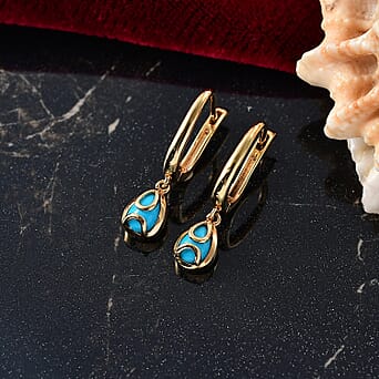 https://tjcuk.sirv.com/Products/82/2/8225486/Maria-Turquoise-Solitaire-Lever-Back-Earring-with-Clasp-in-Yellow-Gold_8225486_1.jpg?w=342&h=342