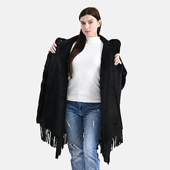https://tjcuk.sirv.com/Products/82/2/8225664/La-Marey-Signature-Faux-Fur-Poncho-with-Tassels-110-x-90-cm-Black_8225664_2.jpg?w=342&h=342