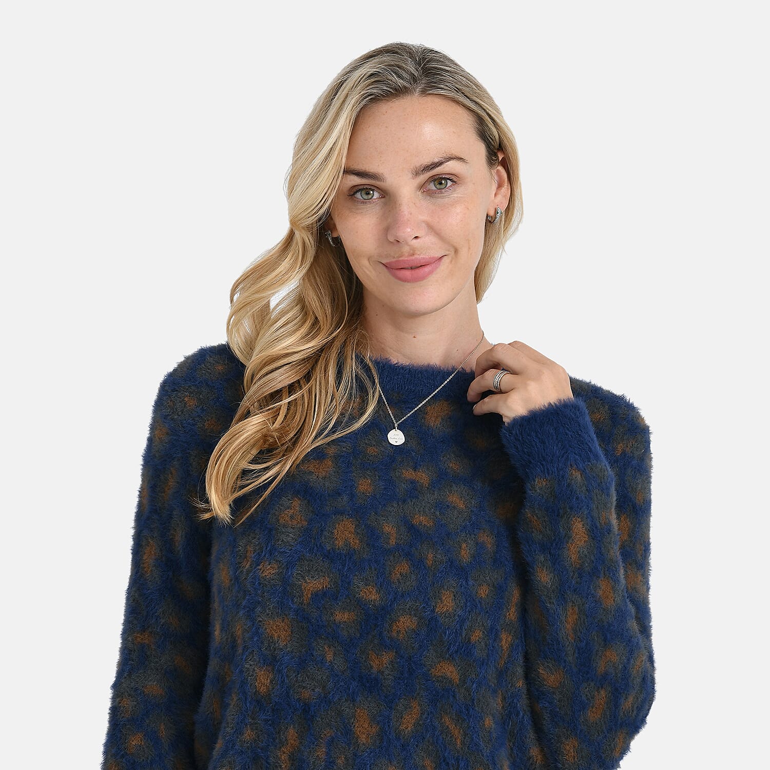 La Marey Leopard Print Jumper 
