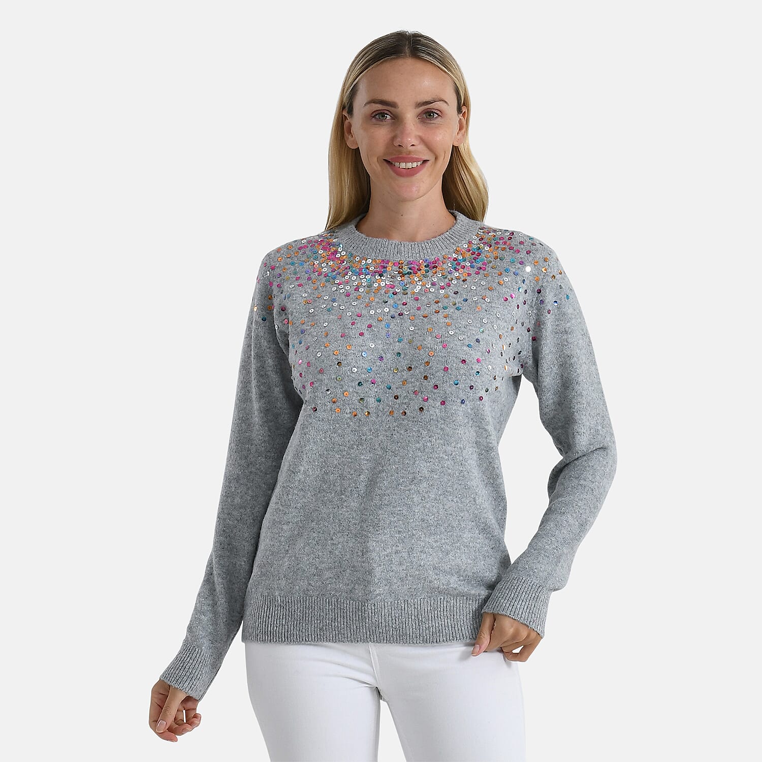La Marey Sequined Jumper 
