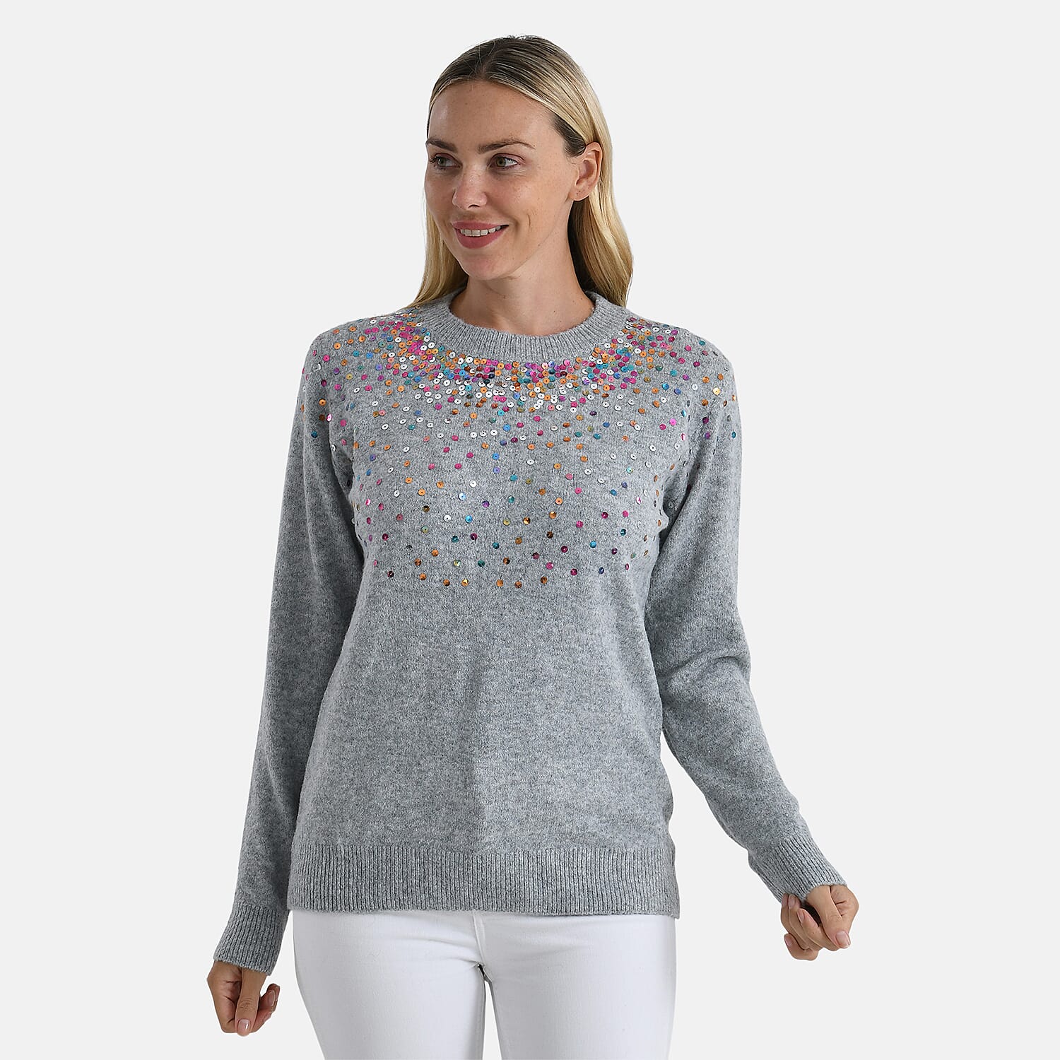 La Marey Sequined Jumper 