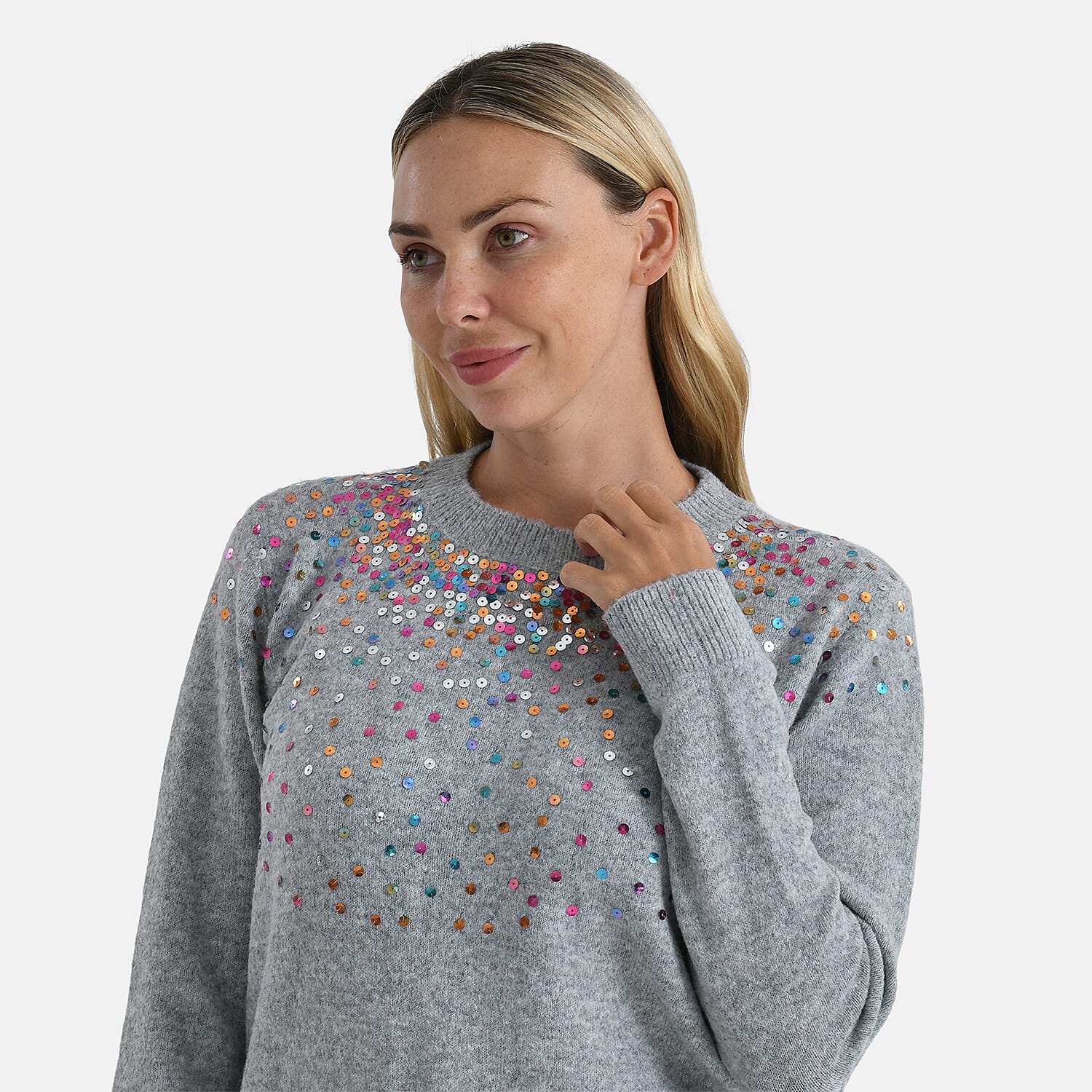 La Marey Sequined Jumper 