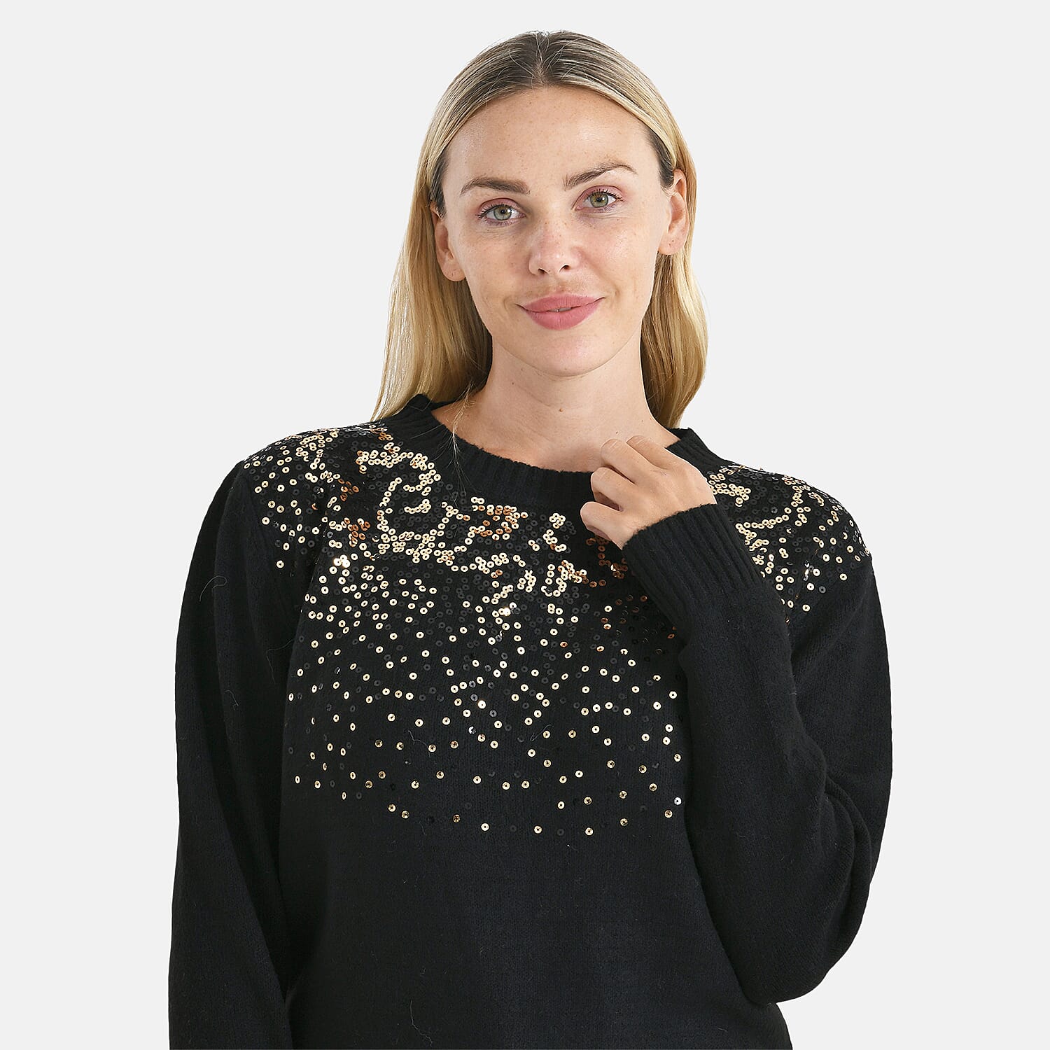 La Marey Sequined Jumper 