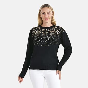 https://tjcuk.sirv.com/Products/82/2/8225752/La-Marey-Leopard-Jumper-Size-XL-Black-Green_8225752.jpg?w=342&h=342