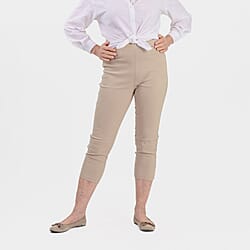 Emreco Crop Stretch Bengaline with Back Pockets 