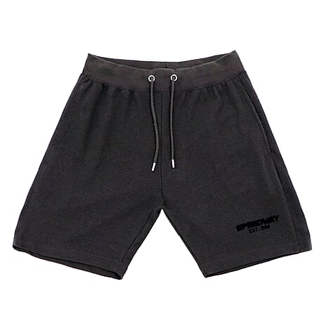 SPEEDWAY Mens Cotton Blend Tracksuit (Size L) - Charcoal