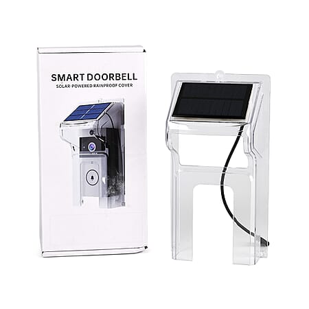 Solar-Powered Transparent Rain Cover - Weatherproof Protective Enclosure Solar-Powered Transparent Rain Cover - Weatherproof Protective Enclosure