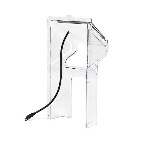 Solar-Powered Transparent Rain Cover - Weatherproof Protective Enclosure