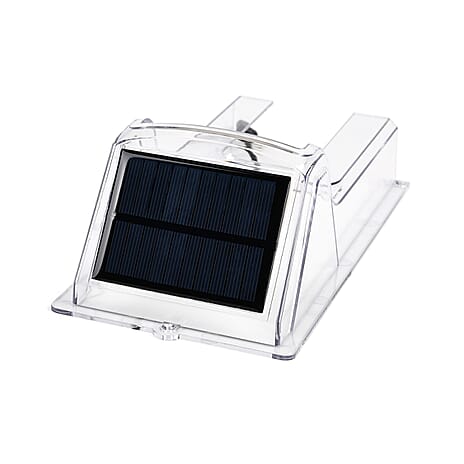 Solar-Powered Transparent Rain Cover - Weatherproof Protective Enclosure