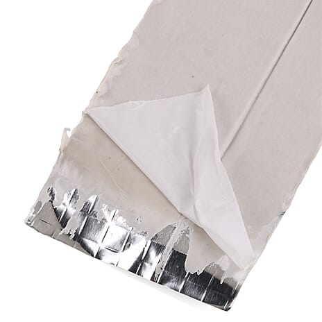 Home -DIY (Size 5x1 ) - Silver & Black Grey