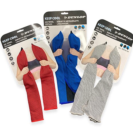 Dunlop Cooling Towels - Pack of 3