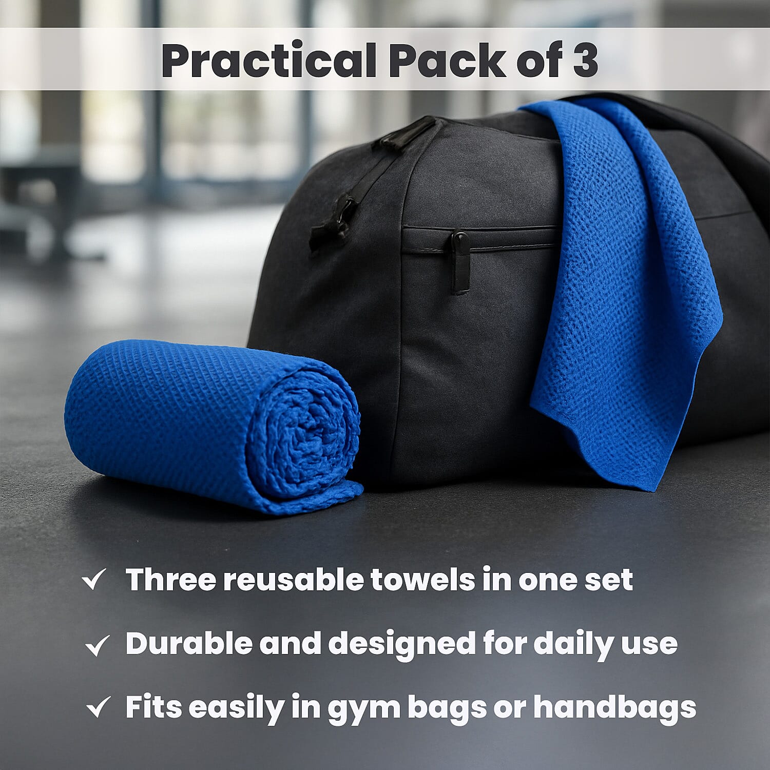 Dunlop Cooling Towels - Pack of 3