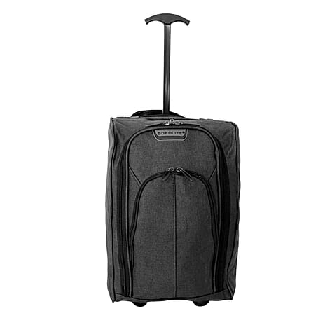 Bordlite Ryanair & EasyJet Underseat Cabin Bag with Wheels (40x25x20cm) - Black
