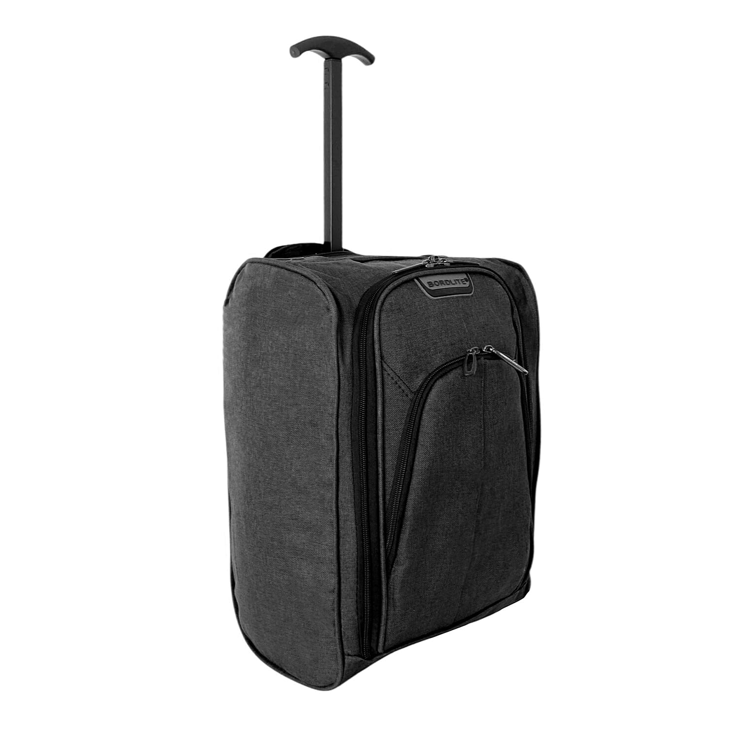 Bordlite Ryanair & EasyJet Underseat Cabin Bag with Wheels (40x25x20cm) - Black