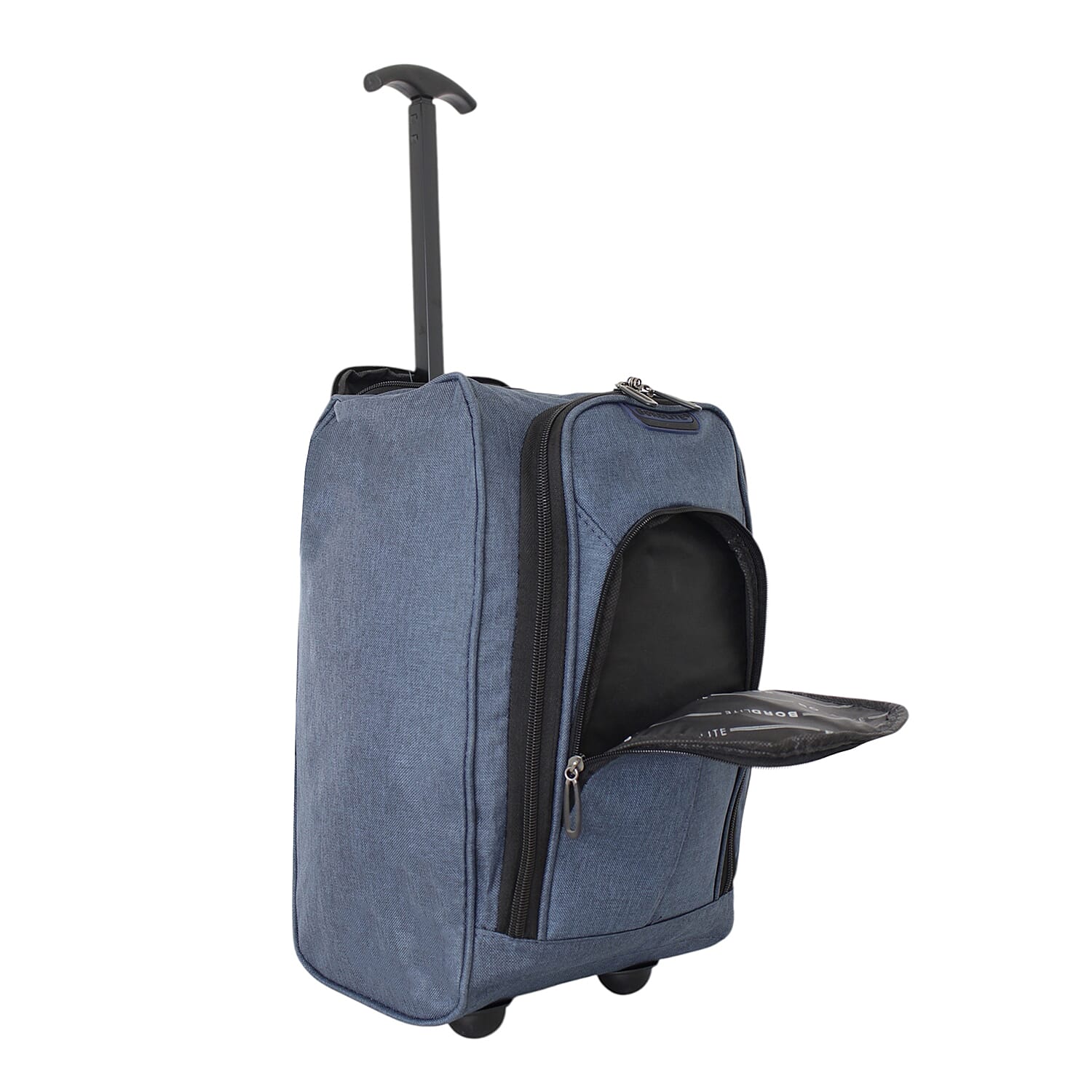 Bordlite Ryanair & EasyJet Underseat Cabin Bag with Wheels (40x25x20cm) - Navy