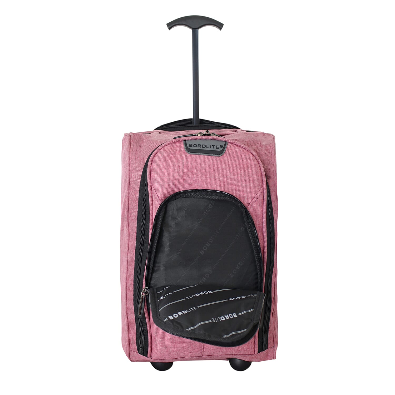 Bordlite Ryanair & EasyJet Underseat Cabin Bag with Wheels (40x25x20cm) - Rose