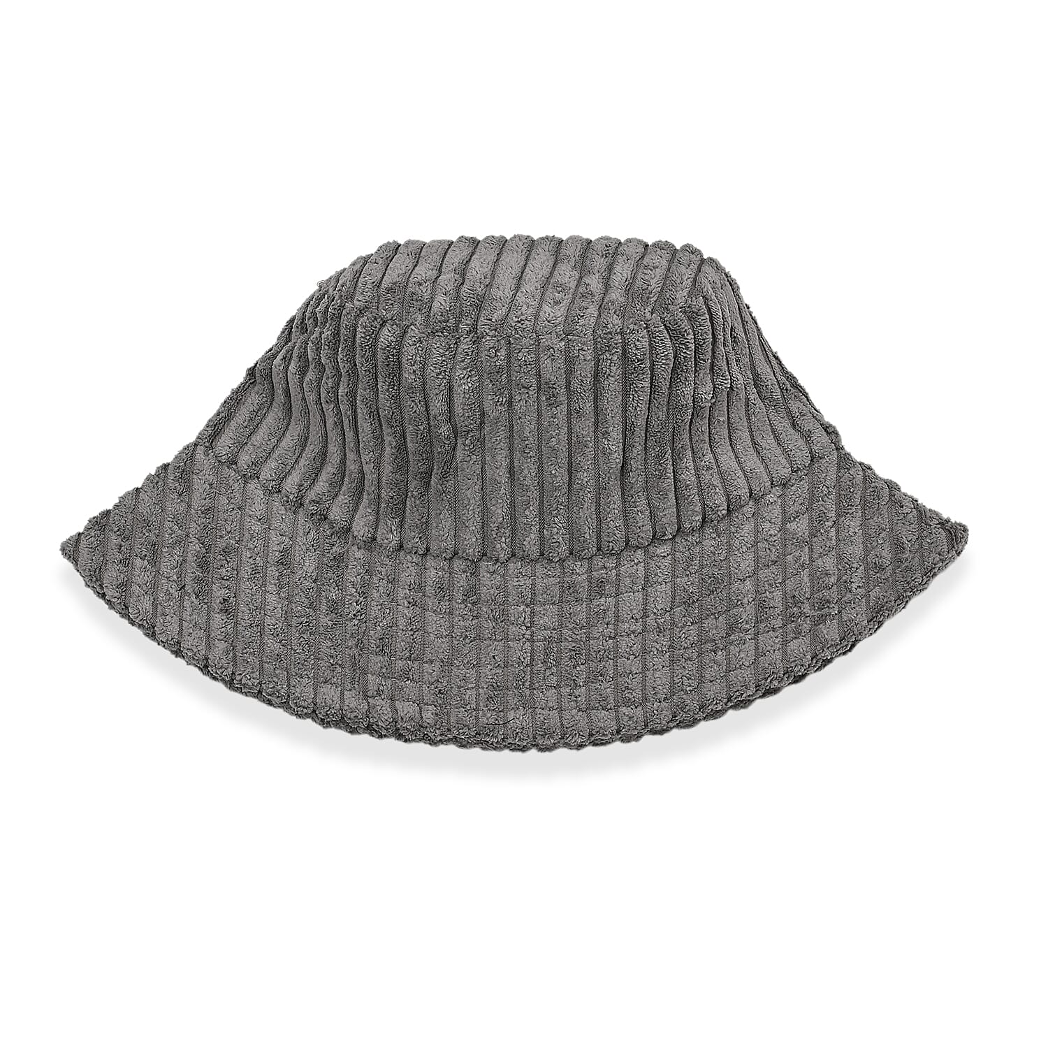 Patterned Hat, Cap and Earmuff (Size 58x1 cm) - Grey