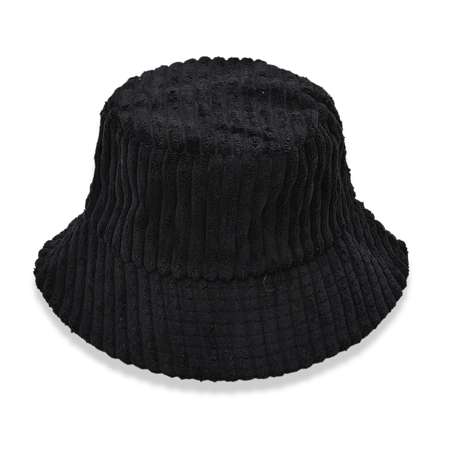 Styled By Corduroy Bucket Hat (One Size, 58Cm) - Black