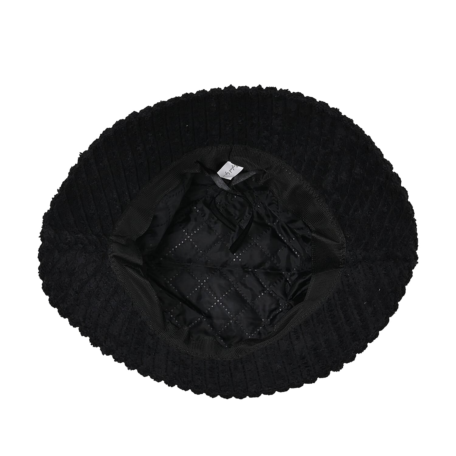 Styled By Corduroy Bucket Hat (One Size, 58Cm) - Black