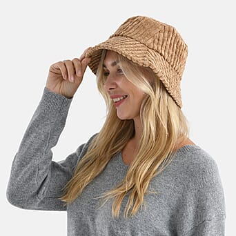 https://tjcuk.sirv.com/Products/82/2/8227983/Patterned-Hat-Cap-and-Earmuff-Size-58x1-cm-Brown_8227983_1.jpg?w=342&h=342