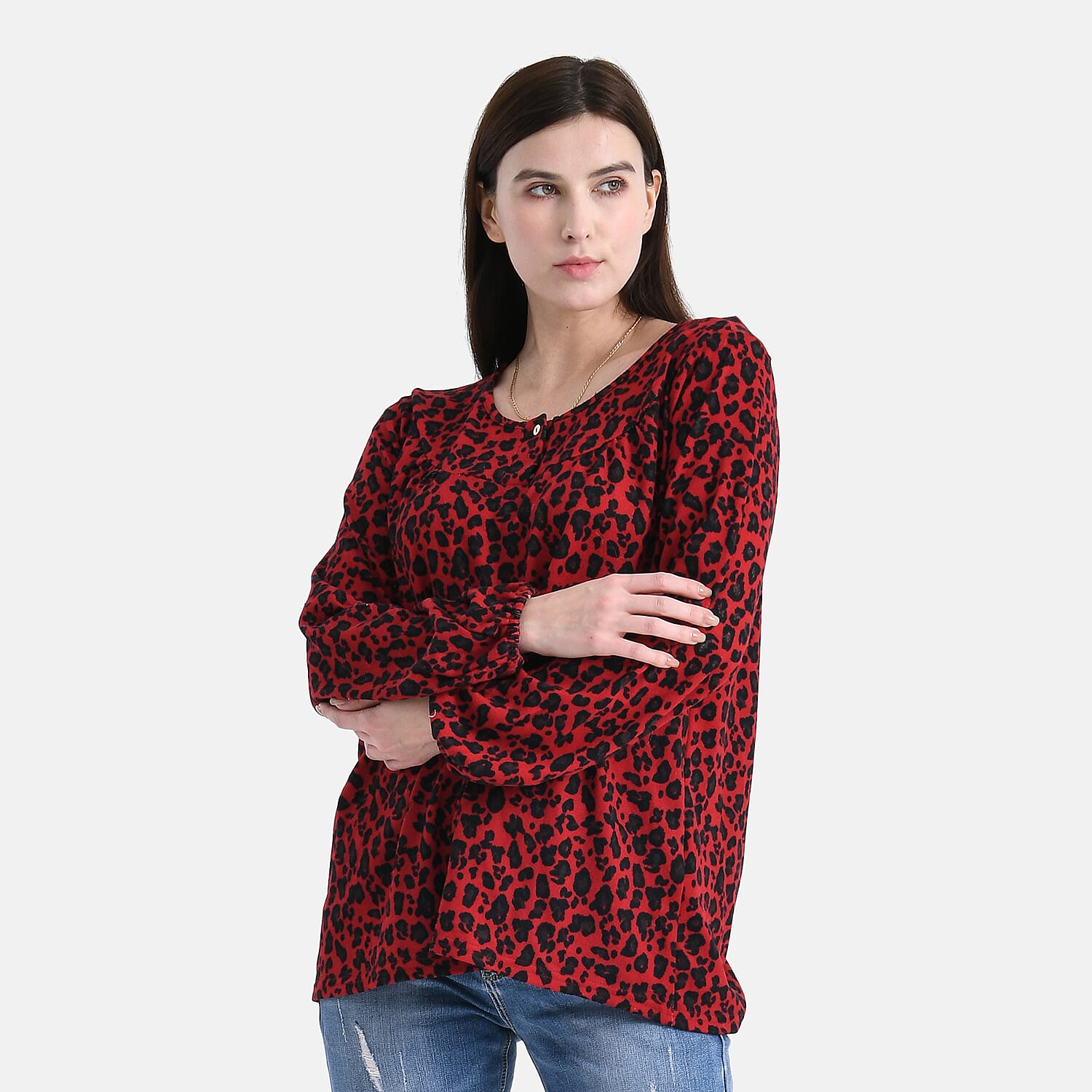 & Maisi Patterned Blouse 